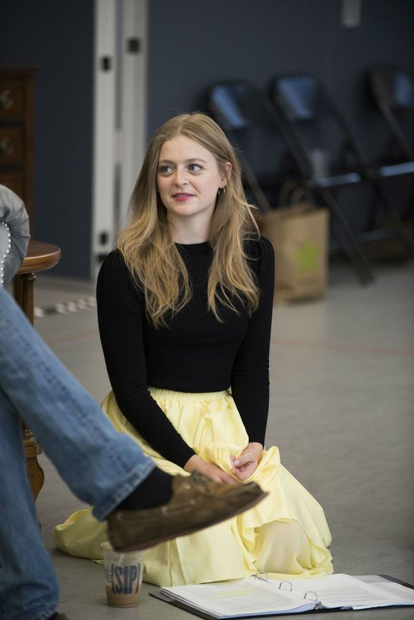Photo Flash: Inside Rehearsal with Elizabeth McGovern, Anna Camp and More for Broadway's TIME AND THE CONWAYS — photo 8 of 9