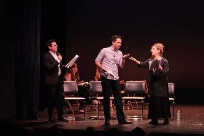 Carol Kane, Nick Fondulis and Mario Cantone Photo