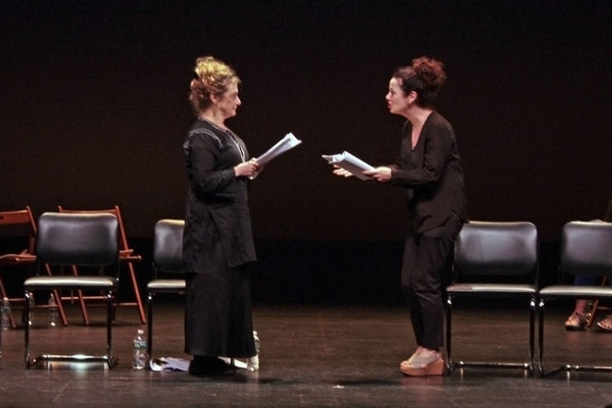 Carol Kane and Geraldine Hughes at 