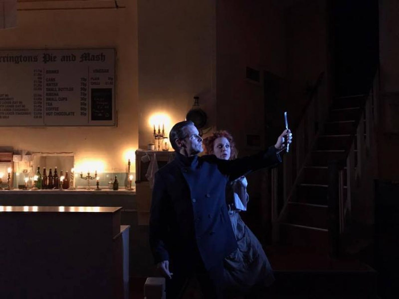 Photo Flash: Hugh Panaro Swings His Razor Wide in SWEENEY TODD  Image