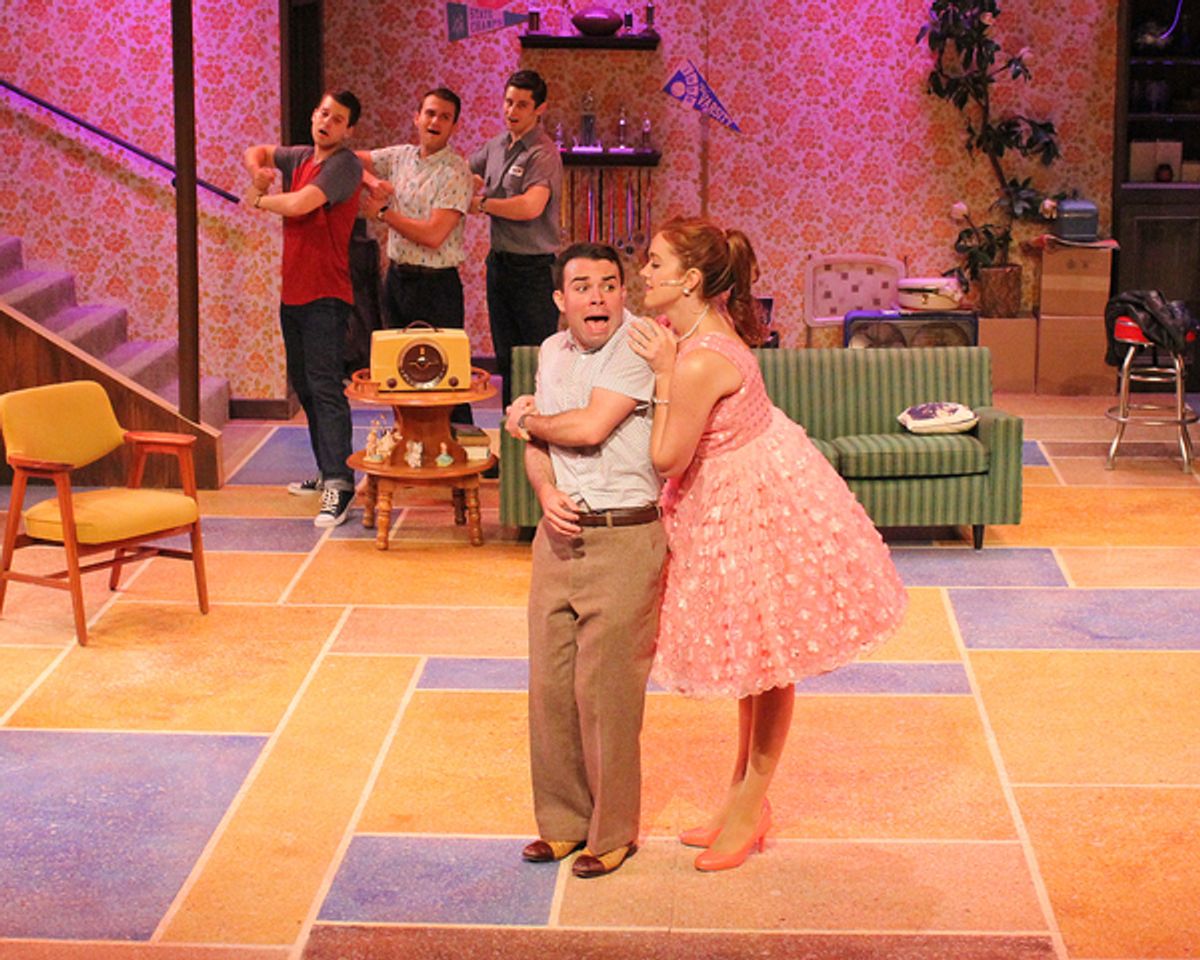 Owen Beans, Chris Withers, Corbin Williams, Patrick Brady and Sarah Treanor at 