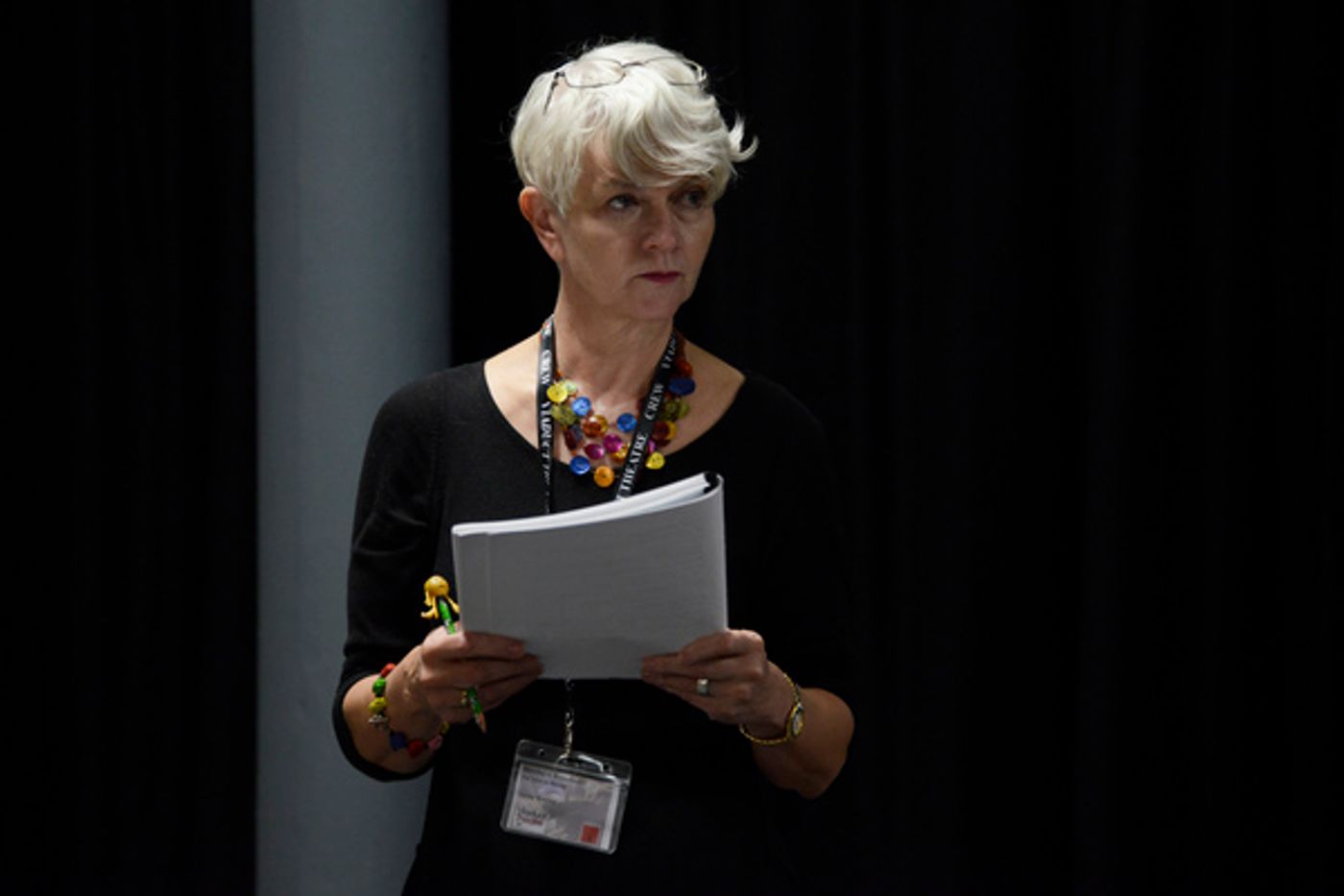 Photo Flash: In Rehearsals for FOR LOVE OR MONEY Starring Sarah-Jane Potts, Barrie Rutter and Jos Vantyler  Image