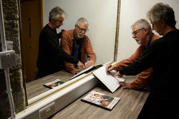 Blake Morrison and Barrie Rutter Photo