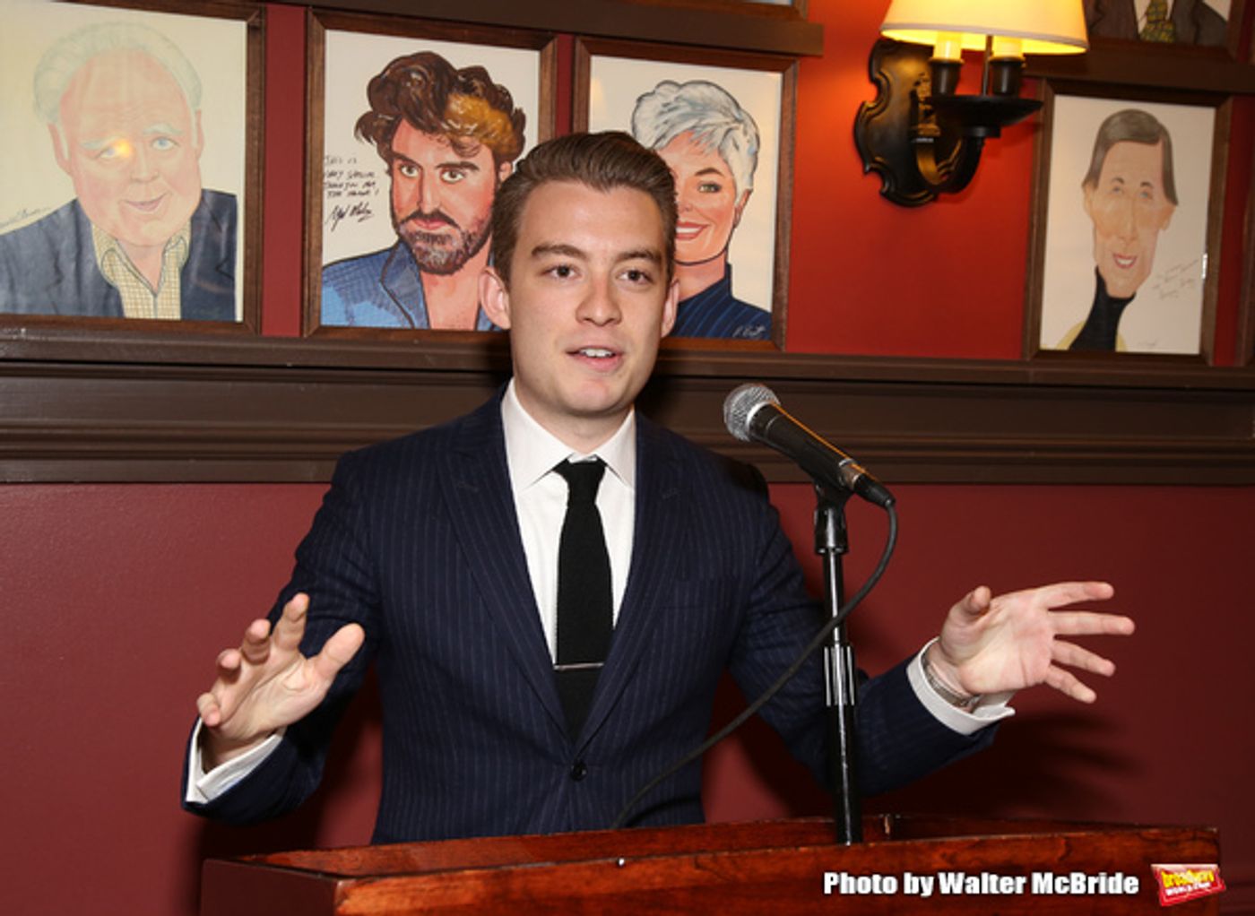 Photo Coverage: Legendary Costume Designer William Ivey Long Unveils His New Sardi's Portrait!  Image