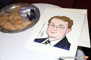 William Ivey Long cookies & portrait Photo