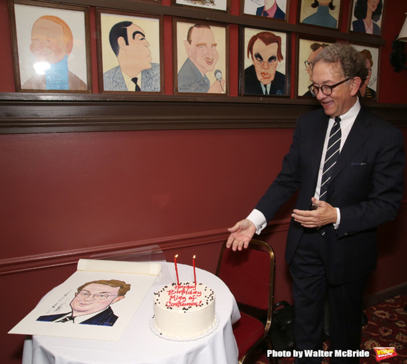 Photo Coverage: Legendary Costume Designer William Ivey Long Unveils His New Sardi's Portrait! Photo Coverage: Legendary Costume Designer William Ivey Long Unveils His New Sardi's Portrait! Image