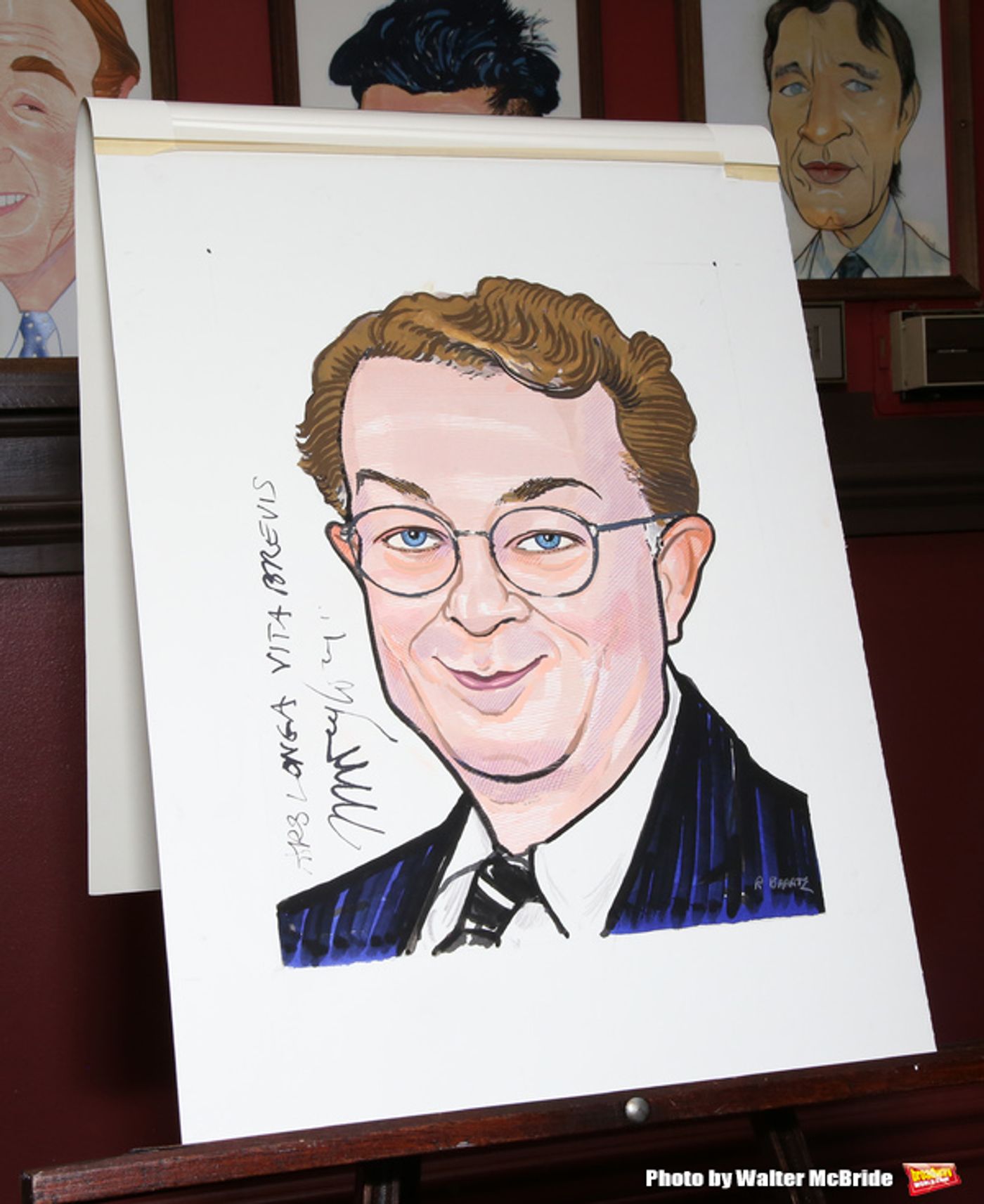 Photo Coverage: Legendary Costume Designer William Ivey Long Unveils His New Sardi's Portrait! Photo Coverage: Legendary Costume Designer William Ivey Long Unveils His New Sardi's Portrait! Image