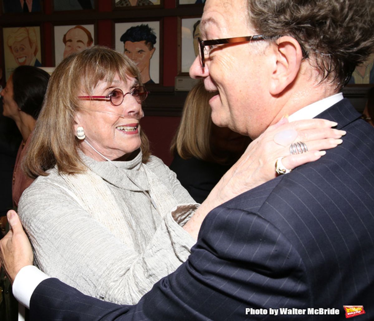 Phyllis Newman and William Ivey Long at 