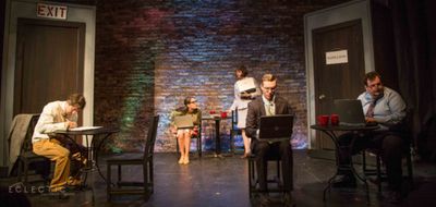 Andy Blaustin, Nicola Rinow, Melissa Reeves, Chris Fowler, and Elliott Plowman  Photo