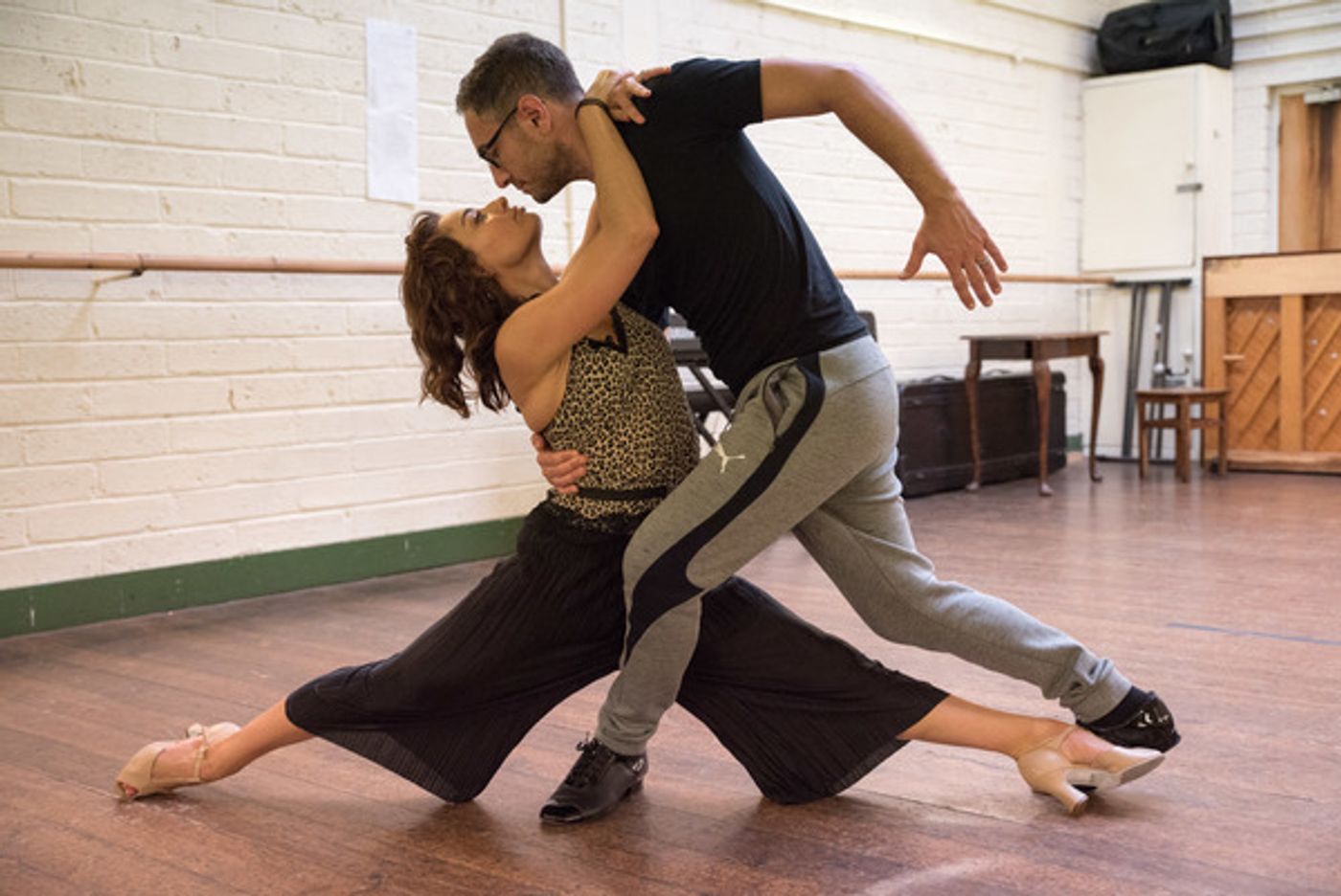 Photo Flash: In Rehearsal for TANGO MODERNO, Opening Next Week in Aylesbury  Image