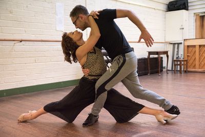 Flavia Cacace and Vincent Simone Photo