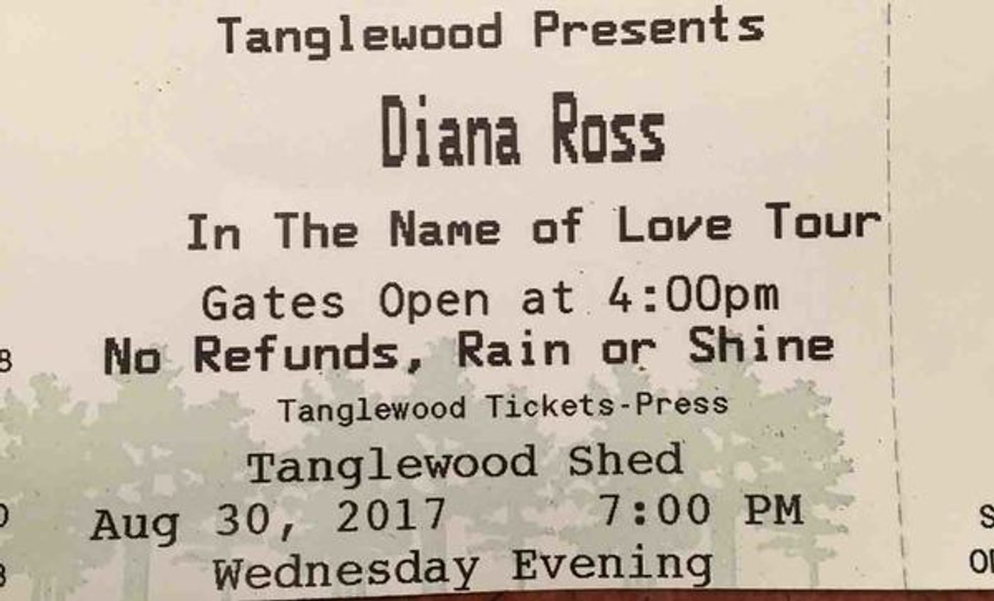 Photo Coverage: Diana Ross Brings IN THE NAME OF LOVE to Tanglewood  Image