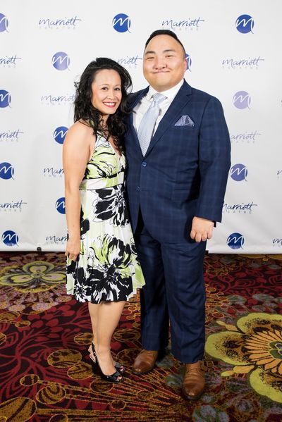 Christine Bunuan, Aaron Choi Photo
