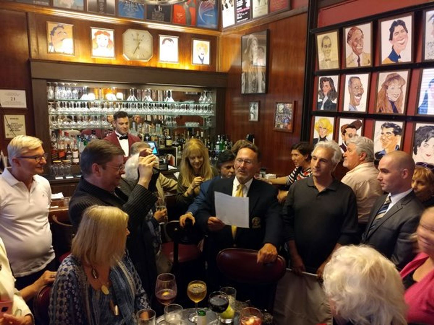 Photo Flash: The Lambs Proclaims Sardi's Its Favorite Watering Hole  Image