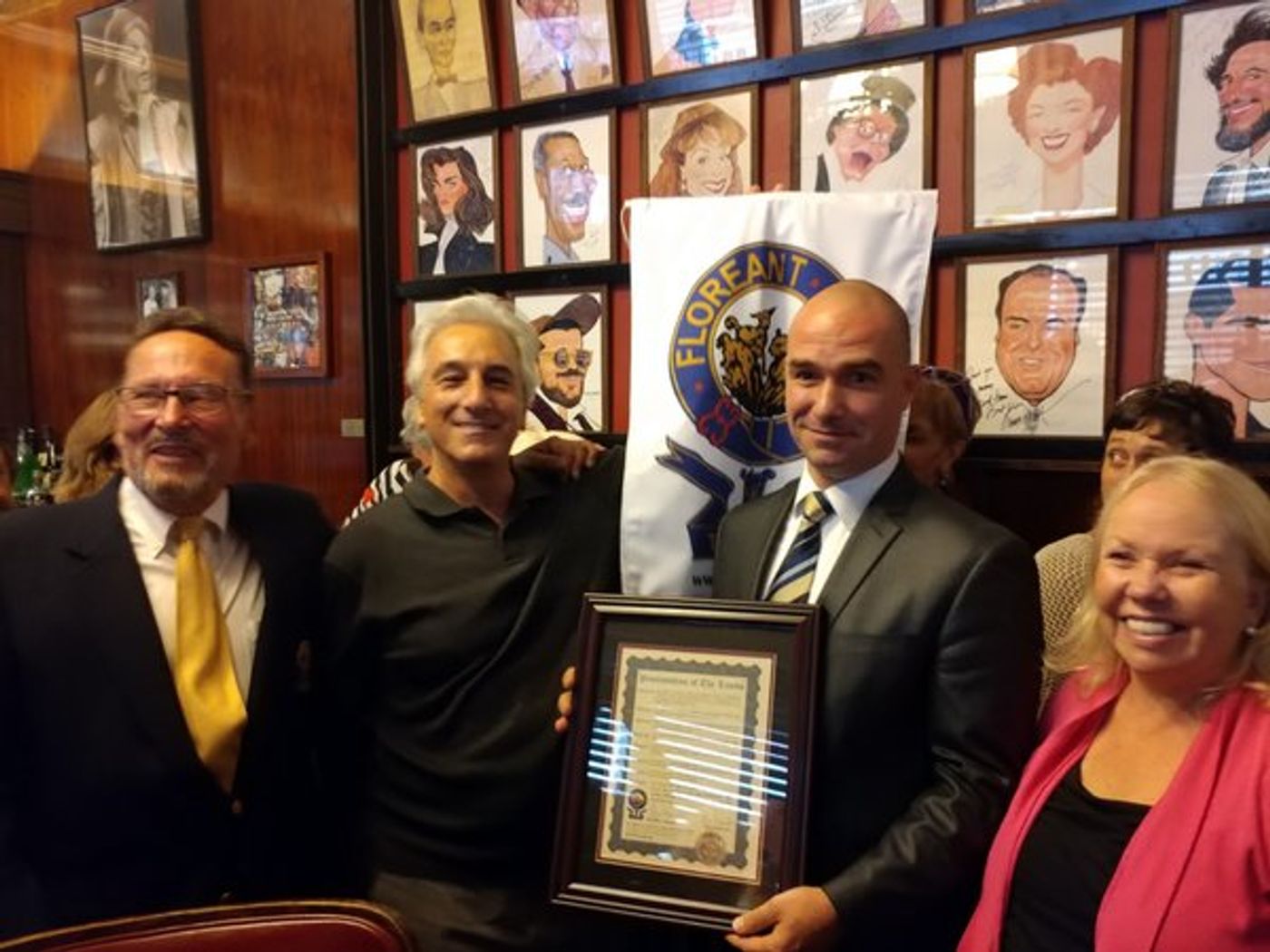 Photo Flash: The Lambs Proclaims Sardi's Its Favorite Watering Hole  Image