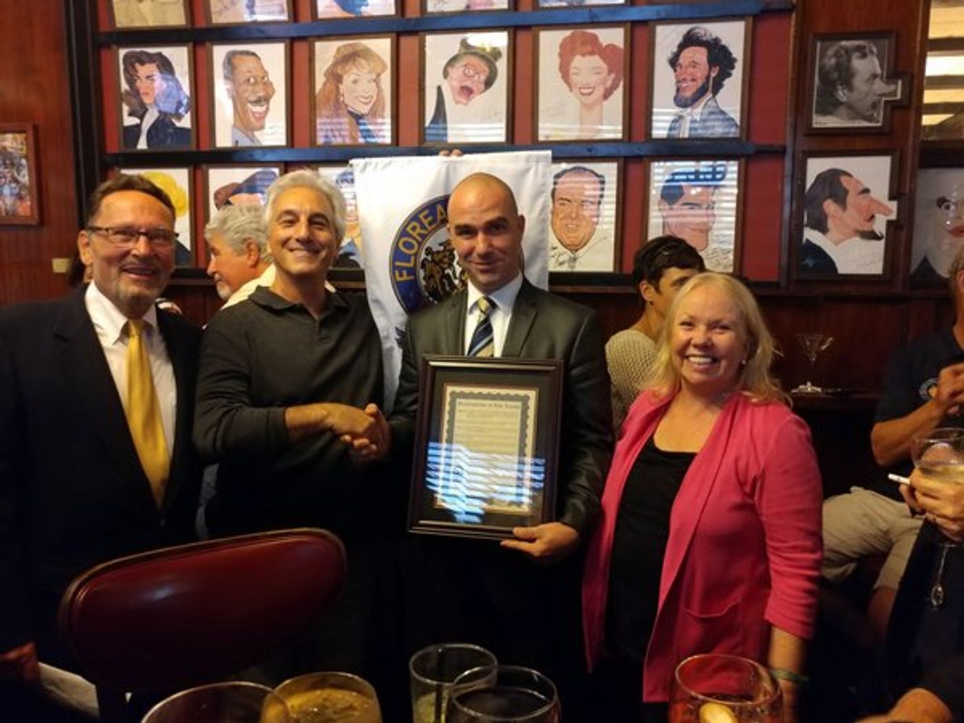 Photo Flash: The Lambs Proclaims Sardi's Its Favorite Watering Hole  Image