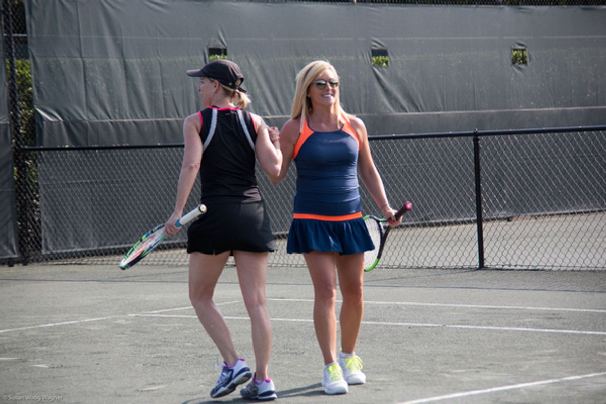Chris Evert, Jane Krakowski at 