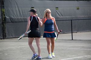 Chris Evert, Jane Krakowski Photo