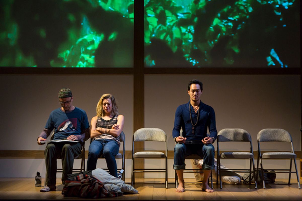 Ben Beckley, Edward Chin-Lyn and Brenna Palughi  at 