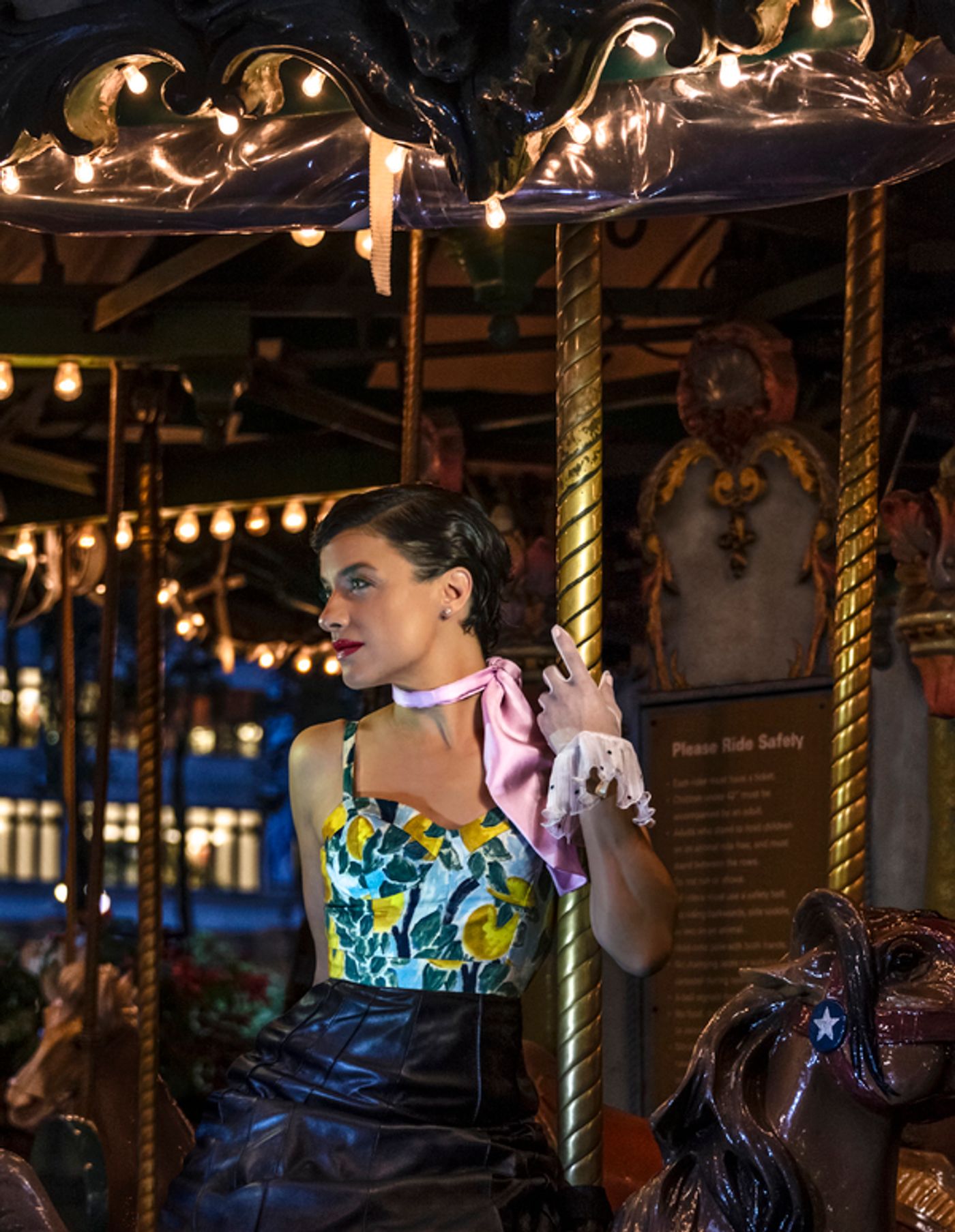 Photo Flash: Jenn Gambatese Showcases Rodgers & Hammerstein Favorites for Fashion Spread in W42ST Magazine  Image