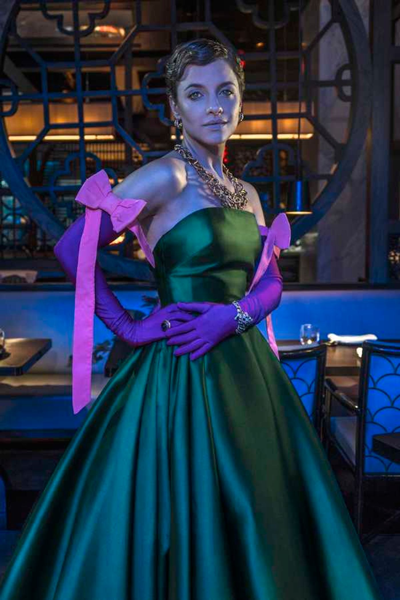 Photo Flash: Jenn Gambatese Showcases Rodgers & Hammerstein Favorites for Fashion Spread in W42ST Magazine  Image