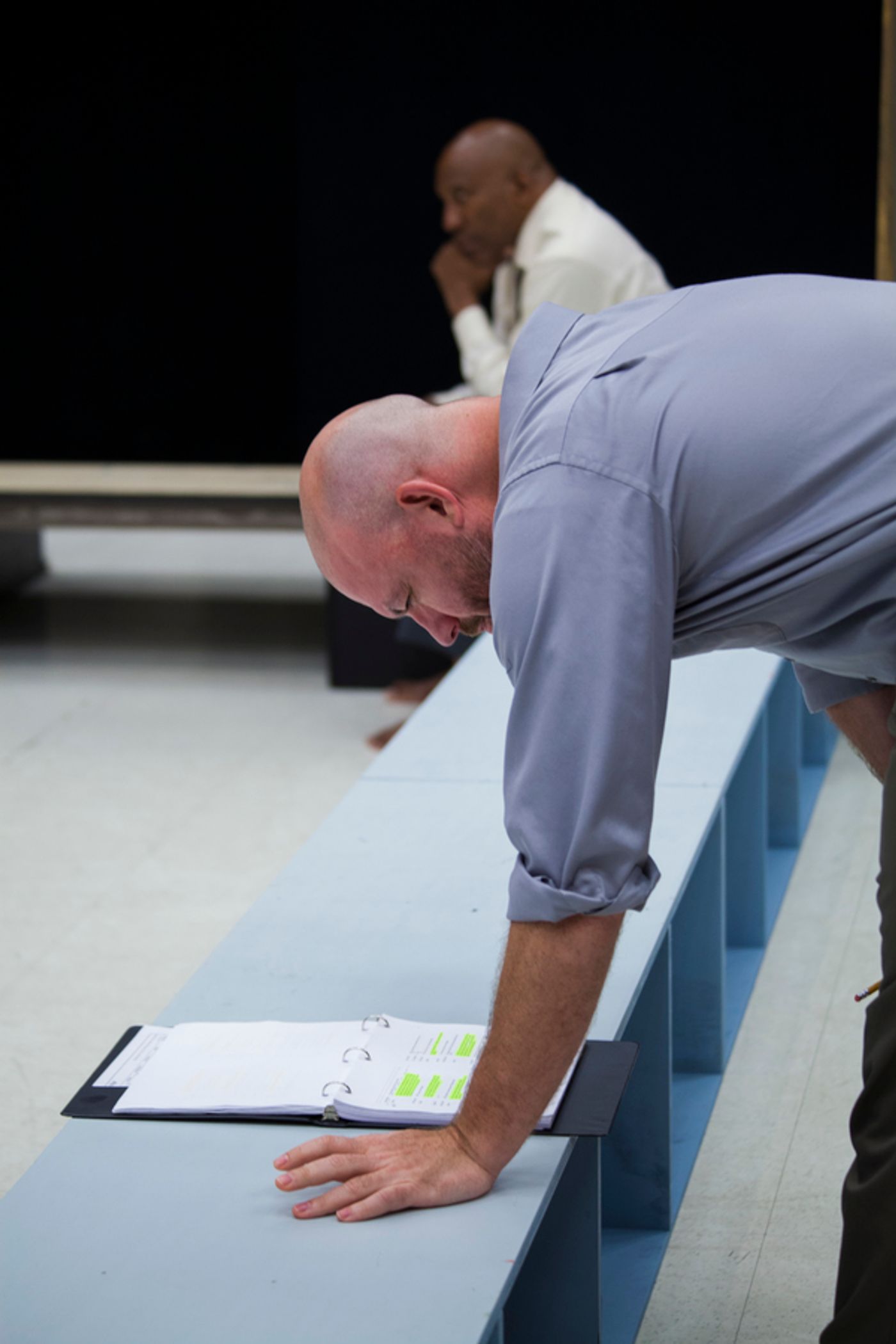 Photo Flash: Inside Rehearsal for Ivo van Hove's A VIEW FROM THE BRIDGE at Goodman Theatre Photo Flash: Inside Rehearsal for Ivo van Hove's A VIEW FROM THE BRIDGE at Goodman Theatre Image