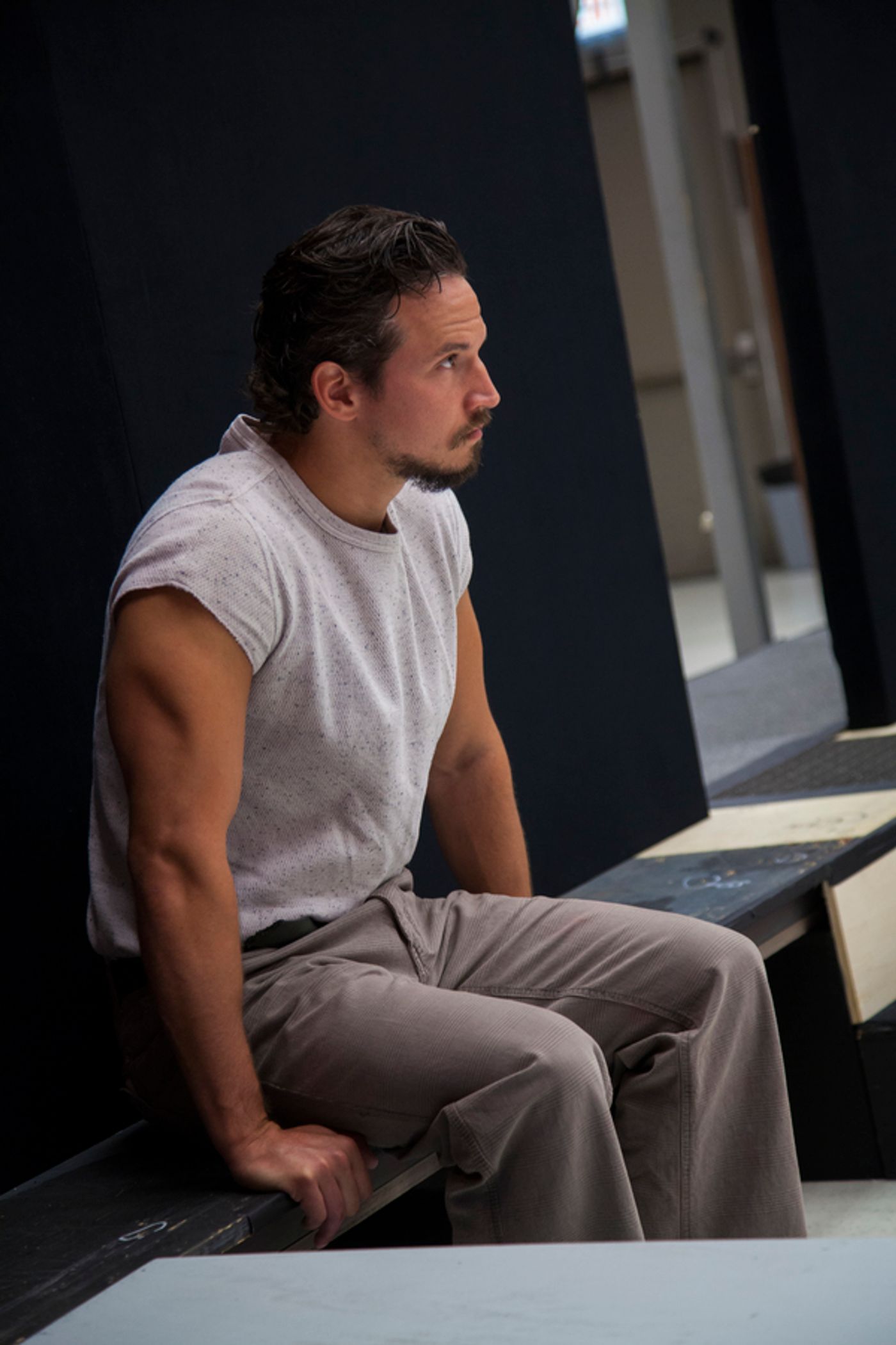 Photo Flash: Inside Rehearsal for Ivo van Hove's A VIEW FROM THE BRIDGE at Goodman Theatre Photo Flash: Inside Rehearsal for Ivo van Hove's A VIEW FROM THE BRIDGE at Goodman Theatre Image
