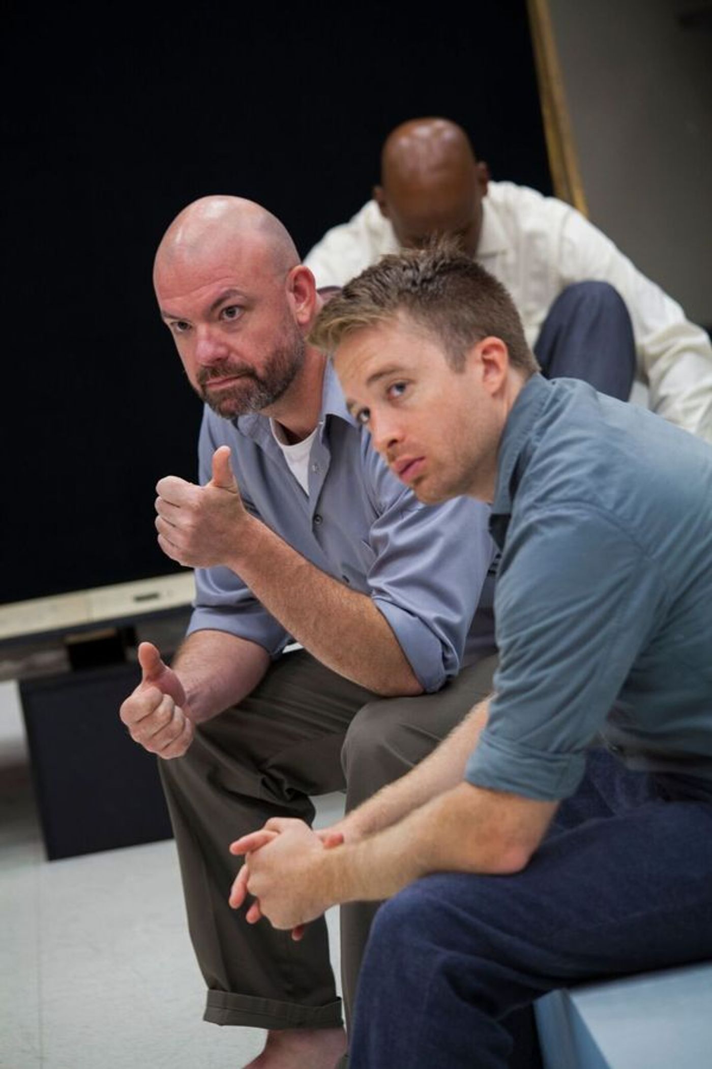 Photo Flash: Inside Rehearsal for Ivo van Hove's A VIEW FROM THE BRIDGE at Goodman Theatre Photo Flash: Inside Rehearsal for Ivo van Hove's A VIEW FROM THE BRIDGE at Goodman Theatre Image
