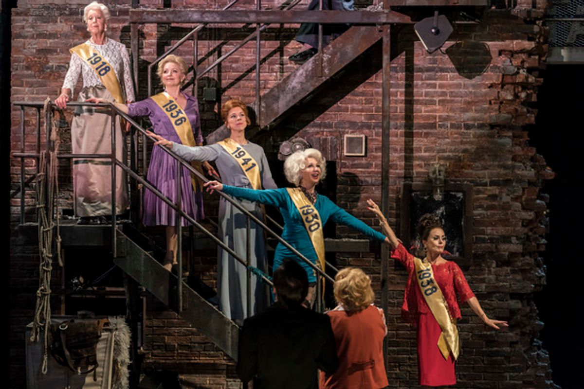 Josephine Barstow, Gemma Page, Janie Dee, Geraldine Fitzgerald & Tracie Bennett at 