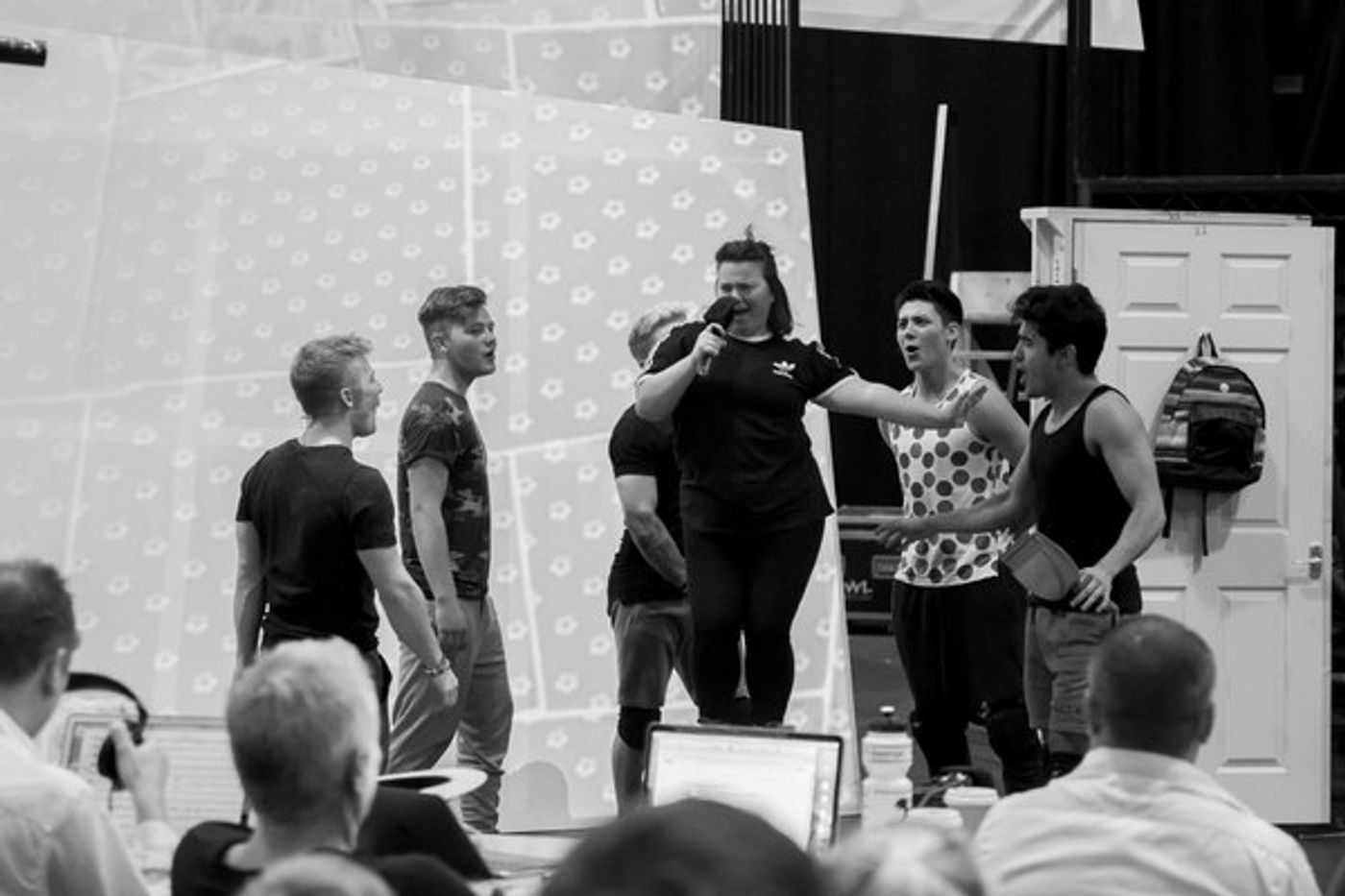 Photo Flash: In Rehearsals for THE BAND  Image
