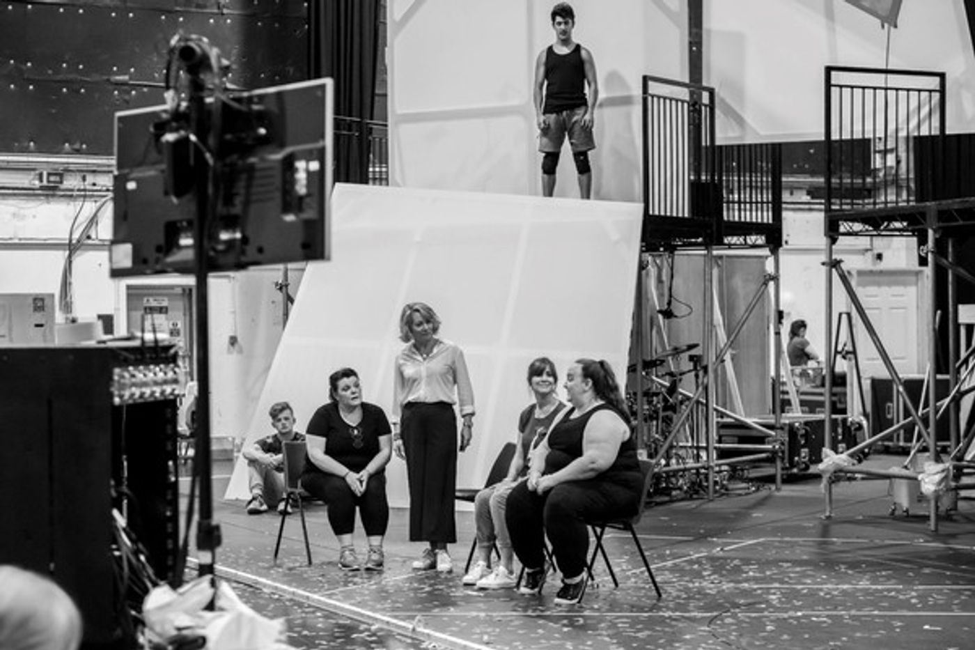 Photo Flash: In Rehearsals for THE BAND  Image