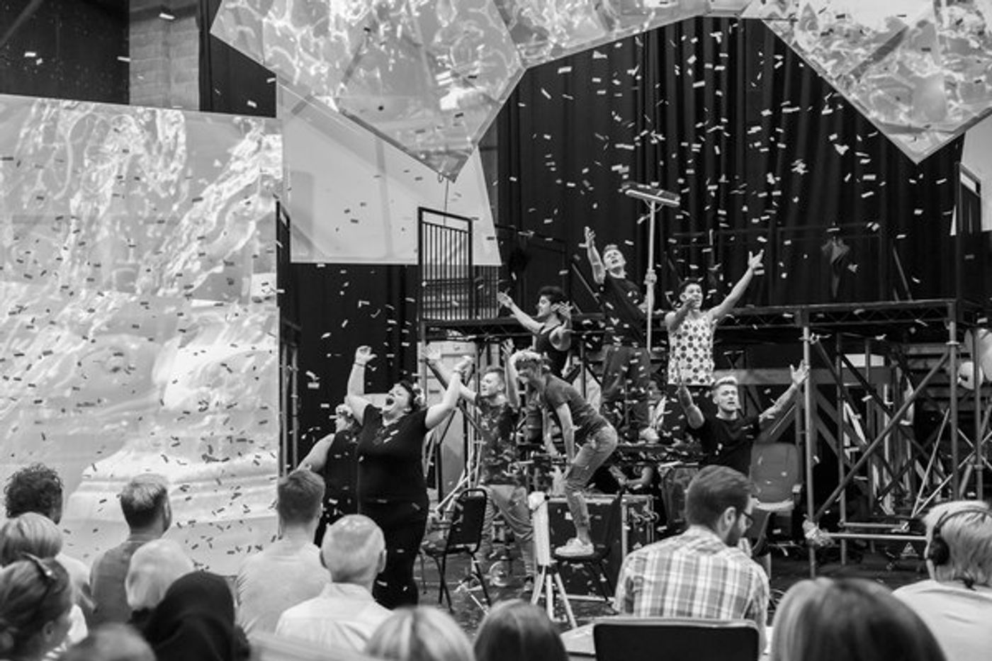 Photo Flash: In Rehearsals for THE BAND  Image