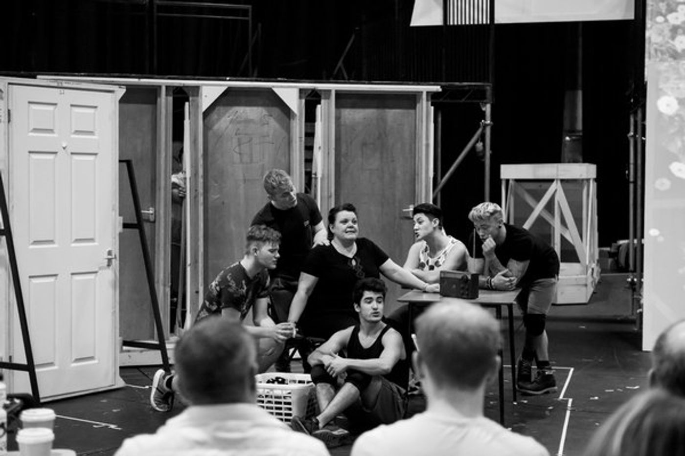 Photo Flash: In Rehearsals for THE BAND  Image