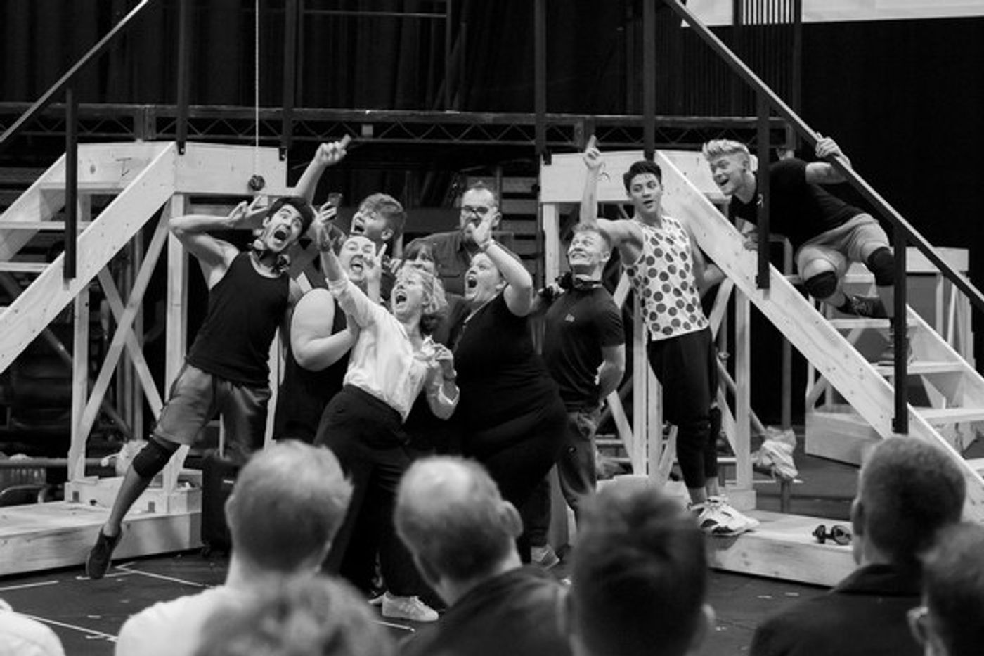 Photo Flash: In Rehearsals for THE BAND  Image
