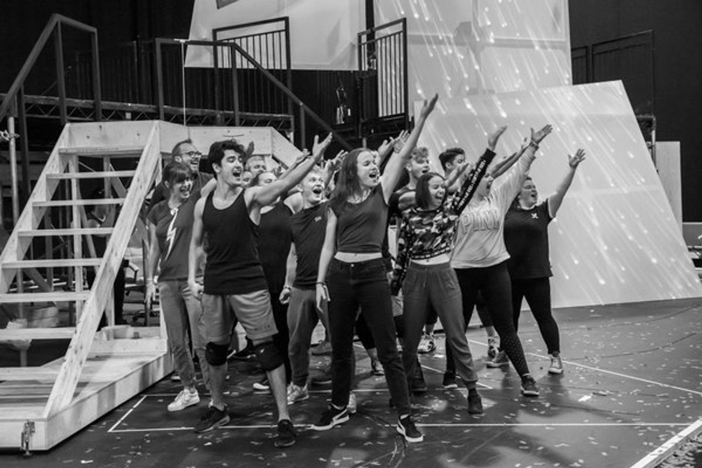 Photo Flash: In Rehearsals for THE BAND  Image