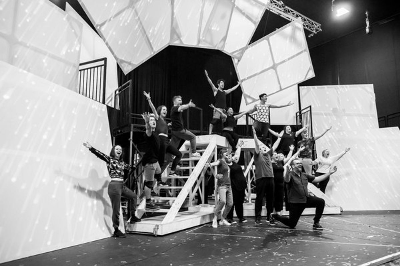 Photo Flash: In Rehearsals for THE BAND  Image