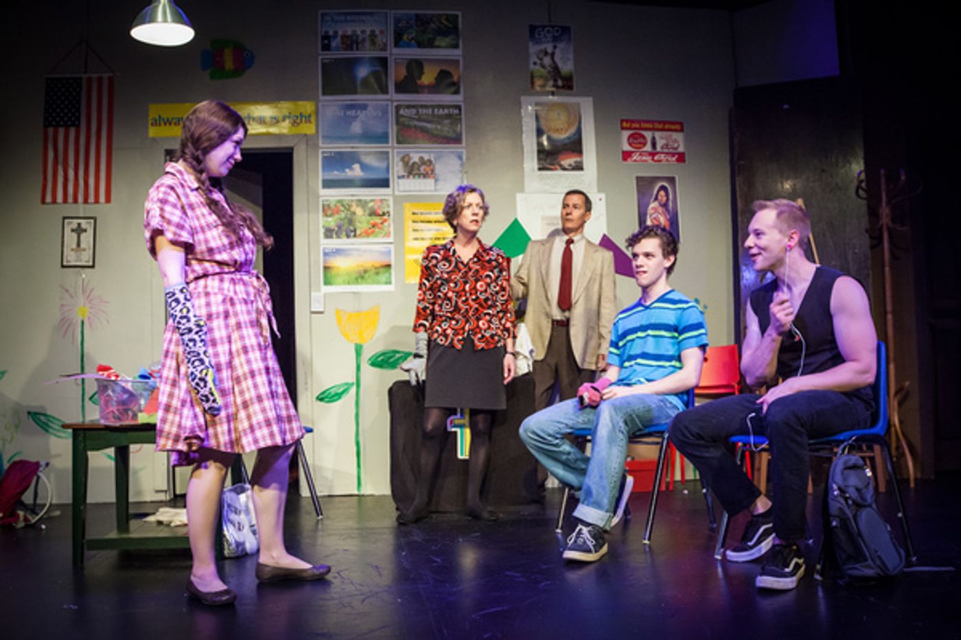 Photo Flash: First Look at HAND TO GOD at Triangle  Image