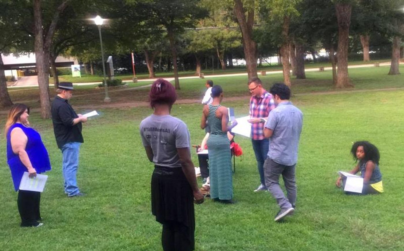 BWW BLOG #2: IN THE TALL GRASS Author Paul Kalburgi Crosses the Pond for Dallas Documentary  Image