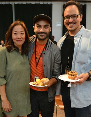 Pearl Sun, Maboud Ebrahimzadeh and Rafael Untalan @ BroadwayWorld Pearl Sun, Maboud Ebrahimzadeh and Rafael Untalan Photo