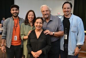 Maboud Ebrahimzadeh, Pearl Sun, Hal Linden, Rafael Untalan and Seema Sueko @ BroadwayWorld Maboud Ebrahimzadeh, Pearl Sun, Hal Linden, Rafael Untalan and Seema Sueko Photo