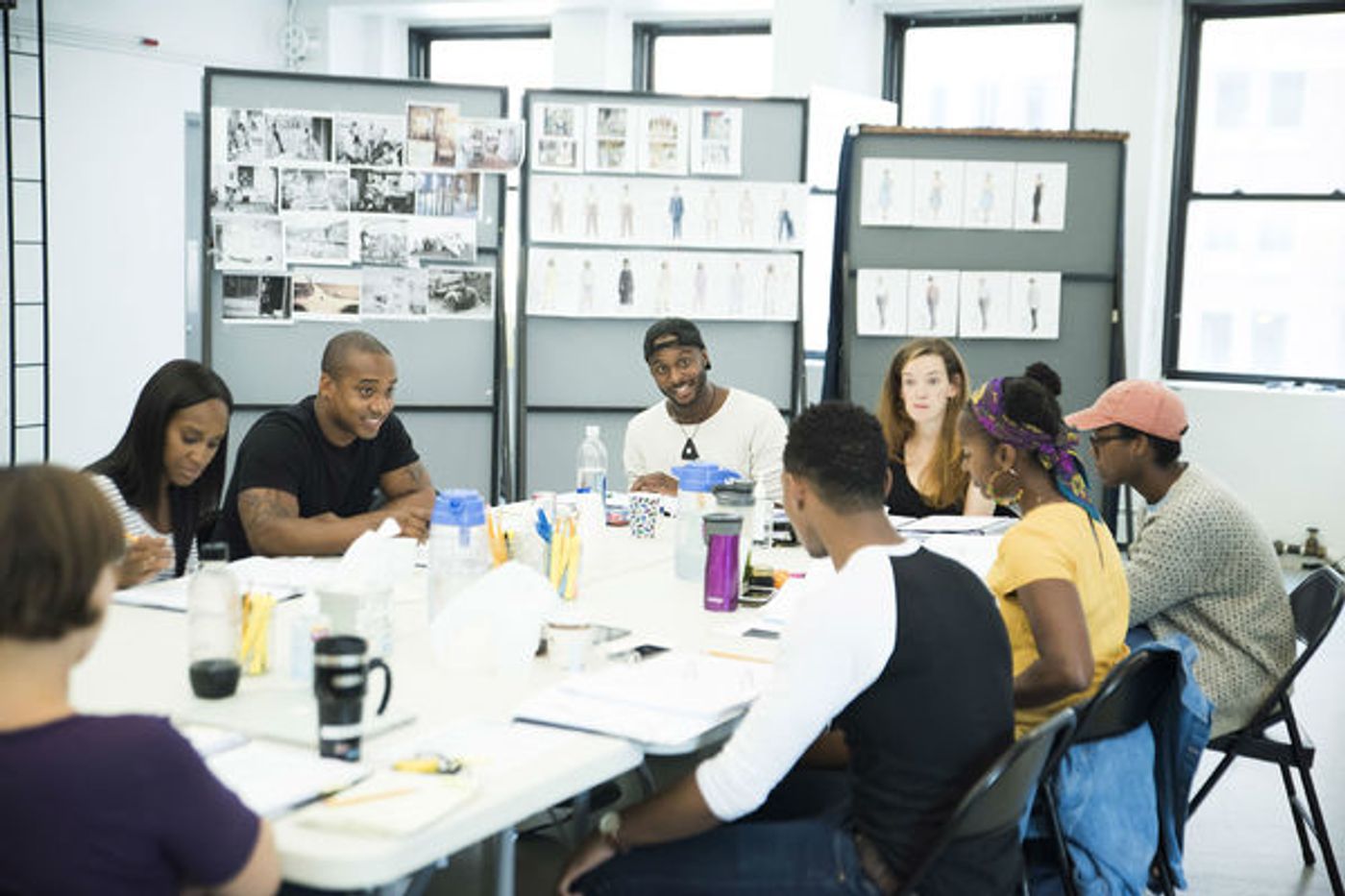 Photo Flash: Inside Rehearsal for Roundabout Underground's TOO HEAVY FOR YOUR POCKET  Image