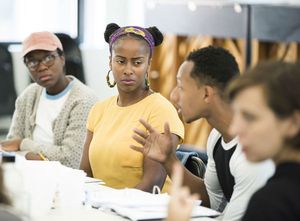 Miranda Haymon, Eboni Flowers and Brandon Gill @ BroadwayWorld Miranda Haymon, Eboni Flowers and Brandon Gill Photo