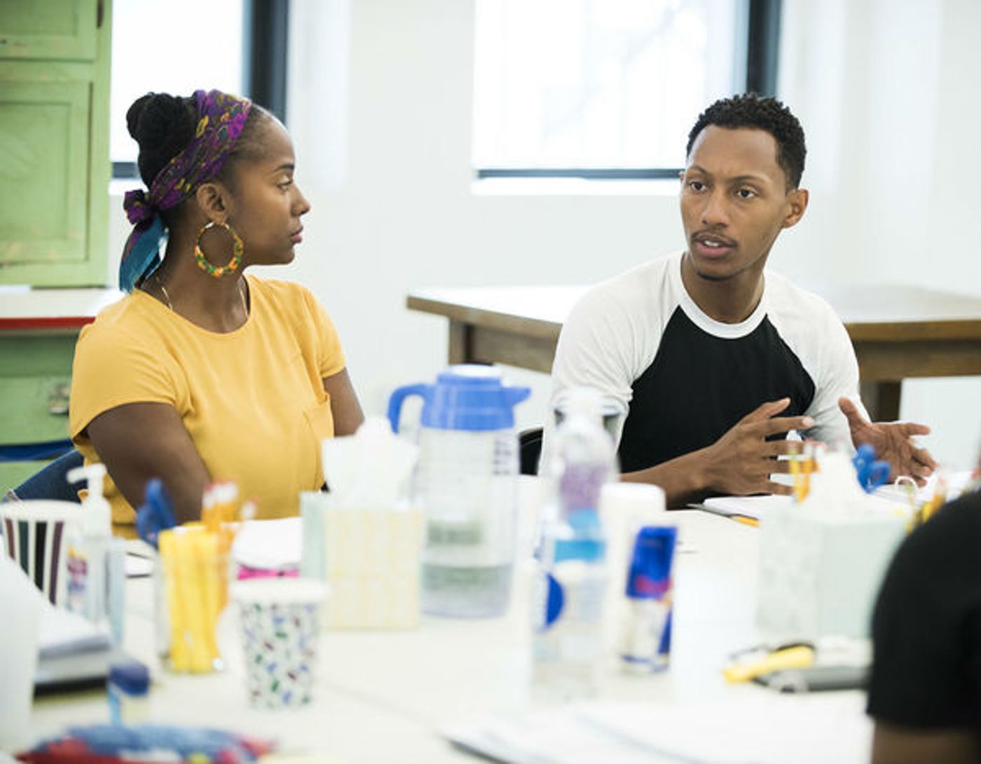 Photo Flash: Inside Rehearsal for Roundabout Underground's TOO HEAVY FOR YOUR POCKET  Image