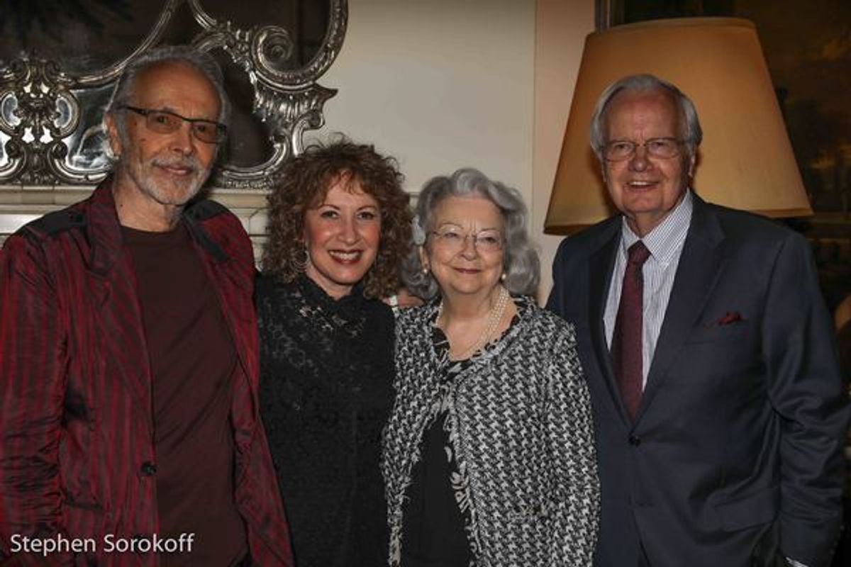 Herb Alpert, Lani Hall, Judith Suzanne Davidson, Bill Moyers at 