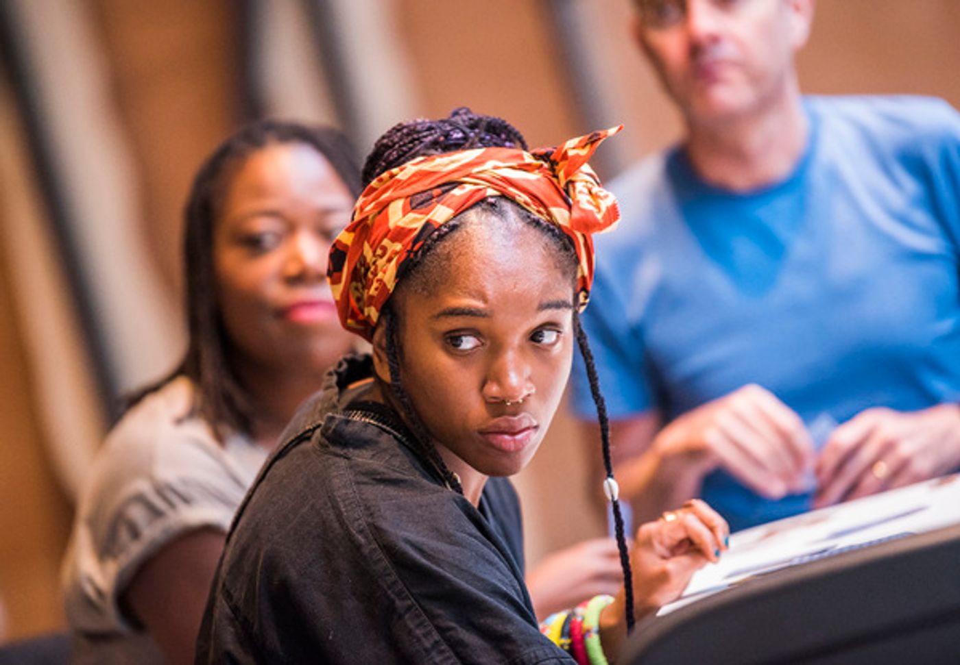 Photo Flash: Inside Rehearsal for THE SEAGULL at the Lyric Hammersmith  Image