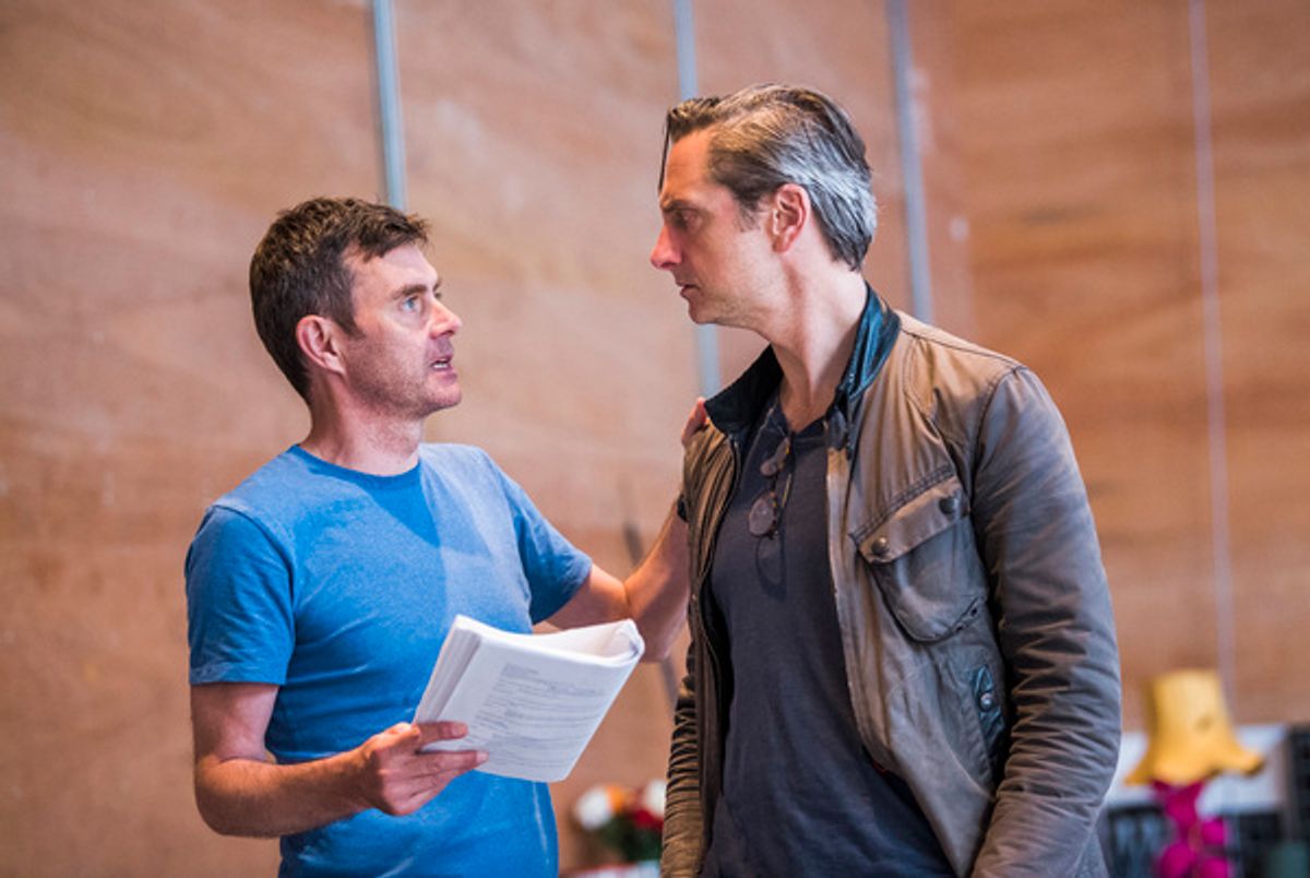 Paul Higgins and Nicholas Gleaves at 