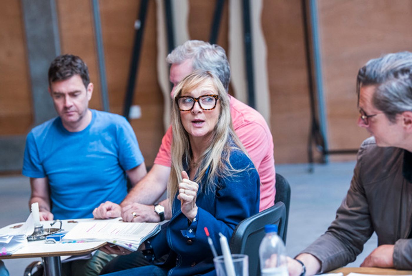 Photo Flash: Inside Rehearsal for THE SEAGULL at the Lyric Hammersmith  Image