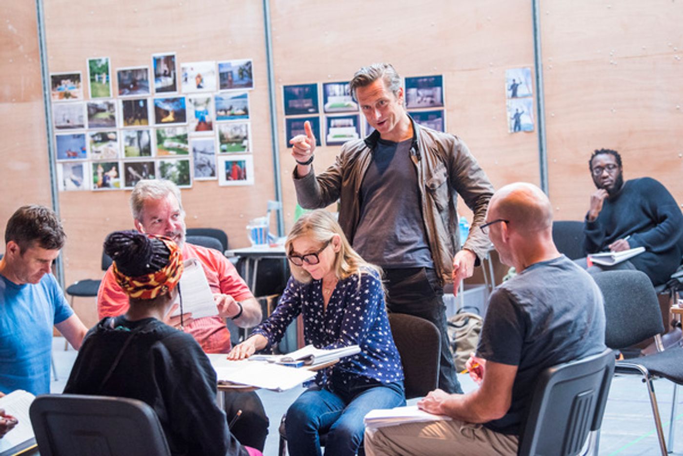Photo Flash: Inside Rehearsal for THE SEAGULL at the Lyric Hammersmith  Image