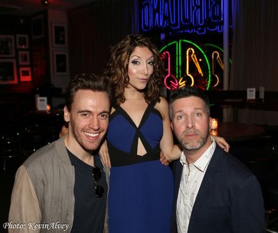 Erich Bergen, Christina Bianco and Brad Simmons Photo