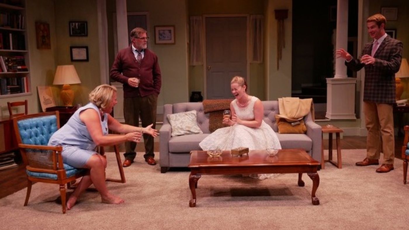 Photo Flash: First Look at Kim Zimmer and Robert Newman in WHO'S AFRAID OF VIRGINIA WOOLF? in Nantucket  Image